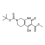 Methyl 7-Boc-4-hydroxy-2-oxo-1,2,5,6,7,8-hexahydro-1,7-naphthyridine-3-carboxylate