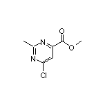 Methyl 6-Chloro-2-methylpyrimidine-4-carboxylate