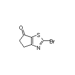 2-Bromo-4H-cyclopenta[d]thiazol-6(5H)-one