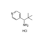 1-Amino-2,2-dimethyl-1-(4-pyridyl)propane Hydrochloride