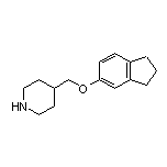 4-[[(2,3-Dihydro-5-indenyl)oxy]methyl]piperidine