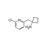 1-[(6-Chloro-2-pyridyl)methyl]cyclobutanamine