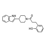 1-[4-(2-Indolyl)-1-piperidyl]-3-(2-hydroxyphenyl)-1-propanone