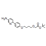 tert-Butyl 2-[4-[4-(5-Amino-2-pyridyl)phenoxy]butoxy]acetate