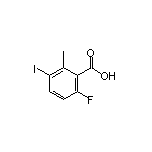 6-Fluoro-3-iodo-2-methylbenzoic Acid