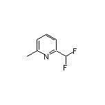 2-(Difluoromethyl)-6-methylpyridine