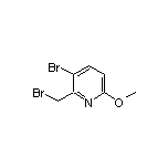 3-Bromo-2-(bromomethyl)-6-methoxypyridine