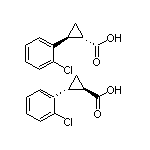 trans-2-(2-Chlorophenyl)cyclopropanecarboxylic Acid