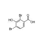 2,4-Dibromo-3-hydroxybenzoic Acid