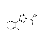5-(2-Iodophenyl)isoxazole-3-carboxylic Acid