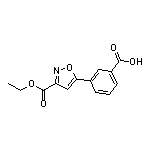 3-[3-(Ethoxycarbonyl)-5-isoxazolyl]benzoic Acid