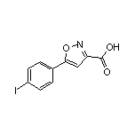 5-(4-Iodophenyl)isoxazole-3-carboxylic Acid