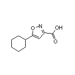 5-Cyclohexylisoxazole-3-carboxylic Acid