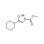 Methyl 5-Cyclohexylisoxazole-3-carboxylate