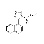 Ethyl 4-(1-Naphthyl)isoxazole-3-carboxylate