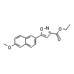 Ethyl 5-(6-Methoxy-2-naphthyl)isoxazole-3-carboxylate