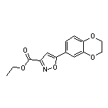 Ethyl 5-(2,3-Dihydrobenzo[b][1,4]dioxin-6-yl)isoxazole-3-carboxylate
