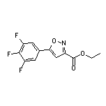 Ethyl 5-(3,4,5-Trifluorophenyl)isoxazole-3-carboxylate