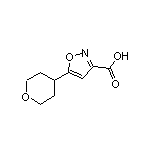 5-(4-Tetrahydropyranyl)isoxazole-3-carboxylic Acid