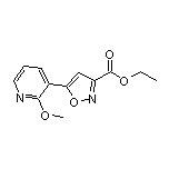 Ethyl 5-(2-Methoxy-3-pyridyl)isoxazole-3-carboxylate