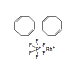 Bis(1,5-cyclooctadiene)rhodium (I) Hexafluorophosphate