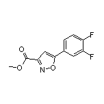 Methyl 5-(3,4-Difluorophenyl)isoxazole-3-carboxylate