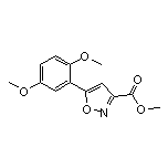 Methyl 5-(2,5-Dimethoxyphenyl)isoxazole-3-carboxylate