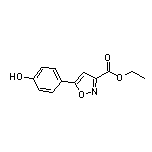 Ethyl 5-(4-Hydroxyphenyl)isoxazole-3-carboxylate