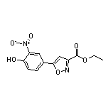 Ethyl 5-(4-Hydroxy-3-nitrophenyl)isoxazole-3-carboxylate