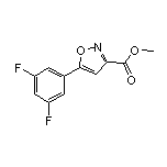 Methyl 5-(3,5-Difluorophenyl)isoxazole-3-carboxylate