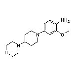 2-Methoxy-4-(4-morpholinopiperidin-1-yl)aniline