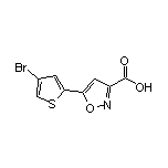 5-(4-Bromo-2-thienyl)isoxazole-3-carboxylic Acid
