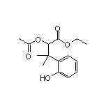 Ethyl 2-Acetoxy-3-(2-hydroxyphenyl)-3-methylbutanoate