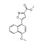 Methyl 5-(4-Methoxy-1-naphthyl)isoxazole-3-carboxylate