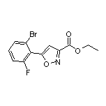 Ethyl 5-(2-Bromo-6-fluorophenyl)isoxazole-3-carboxylate
