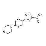 Methyl 5-(4-Morpholinophenyl)isoxazole-3-carboxylate