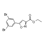 Ethyl 5-(3,5-Dibromophenyl)isoxazole-3-carboxylate