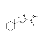 Methyl 5-(1-Methylcyclohexyl)isoxazole-3-carboxylate