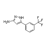 3-Amino-5-[3-(trifluoromethyl)phenyl]-1H-pyrazole