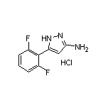 3-Amino-5-(2,6-difluorophenyl)-1H-pyrazole Hydrochloride