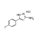 3-Amino-5-(4-iodophenyl)-1H-pyrazole Hydrochloride