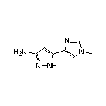 3-Amino-5-(1-methyl-4-imidazolyl)pyrazole