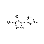 3-Amino-5-(1-methyl-4-imidazolyl)pyrazole Hydrochloride