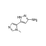 3-Amino-5-(1-methyl-5-imidazolyl)pyrazole
