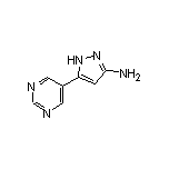 3-Amino-5-(5-pyrimidinyl)pyrazole