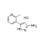 3-Amino-5-(2-methyl-3-pyridyl)pyrazole Hydrochloride