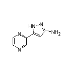 3-Amino-5-(2-pyrazinyl)pyrazole