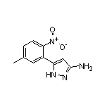 3-Amino-5-(5-methyl-2-nitrophenyl)pyrazole