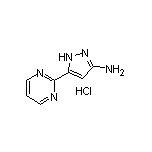 3-Amino-5-(2-pyrimidinyl)pyrazole Hydrochloride