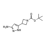 3-Amino-5-(1-Boc-3-azetidinyl)pyrazole